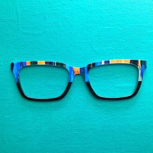 “Blue Brush” Pair Eyewear LARKIN TOPS